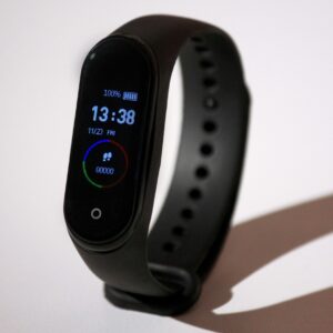 NovaCare Sense 4 wellness smartwatch with fitness band display