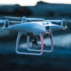 SkyView Pro Drone 4K in flight